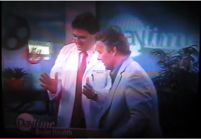 Dr. McKalip does a neurologic exam on local TV